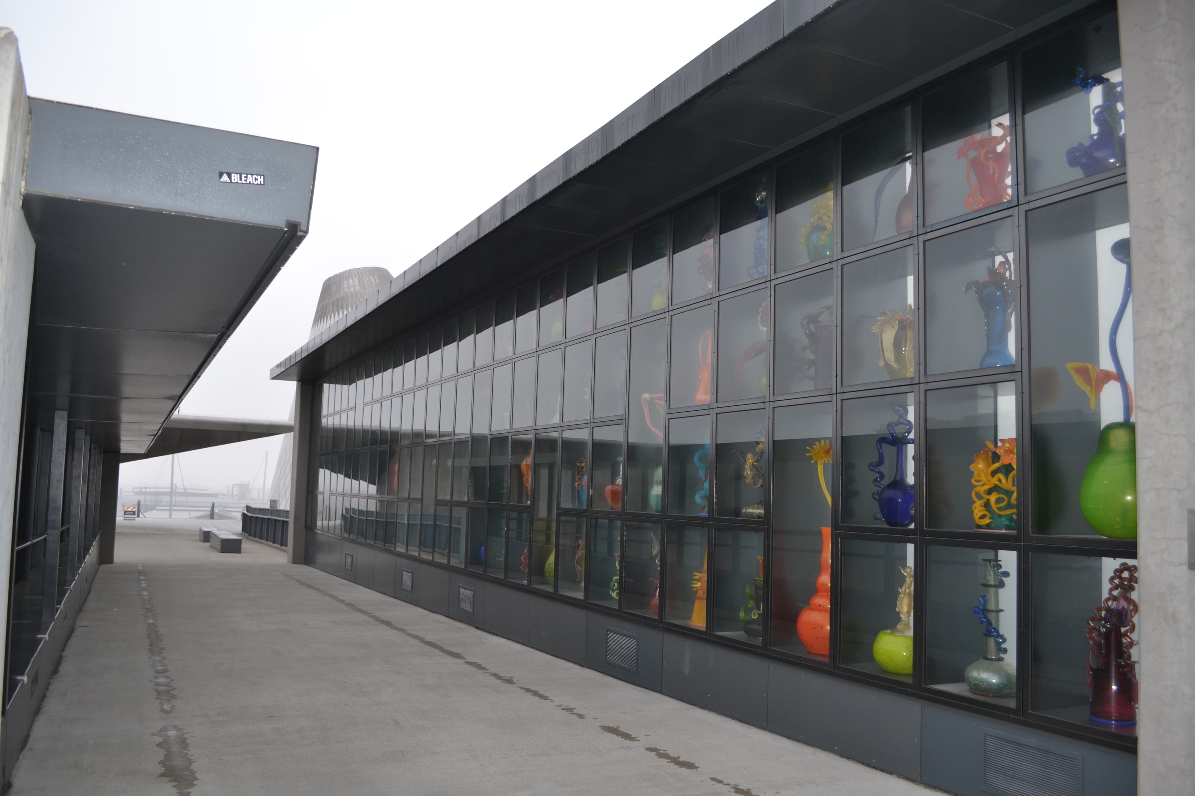 The Chihuly Bridge of Glass, leading to the Museum of Glass in Tacoma
